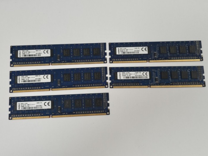 Memorie RAM desktop Kingston 4GB DDR3 PC3L 1600MHZ - poze reale