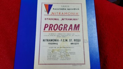 program Nitramonia Fagaras - FCM St. Rosu Brasov foto