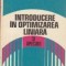 Introducere in optimizarea liniara si aplicatii