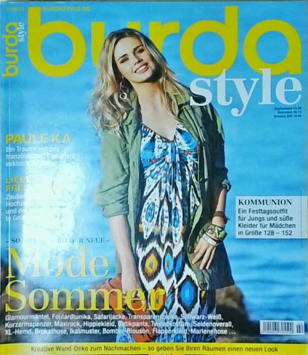 Burda, nr. 2 / 2013