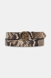 Pepe Jeans curea de piele ATHENAK BELT femei, culoarea maro, PL020865