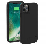 Husa pentru iPhone 11 Pro Max cu Baterie de 6000mAh, Techsuit Power Pro, Black