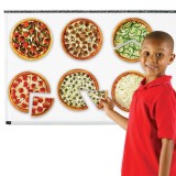 Pizza fractiilor cu magneti PlayLearn Toys, Learning Resources