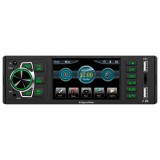 Player Auto Kruger&amp;Matz 1 DIN, 4x50W, MP3, WMA, WAV, USB, AUX, Egalizator, 7 Culori Iluminare