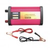 Invertor Auto 12V-220V 1000W (Pmax 2000W) cu USB 5V/1A, Idealstore - Undă Sinusoidală Modificată, Baterie/Priză Auto