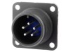 Conector circular 14S din aluminiu negru 97-3102A-14S-5P