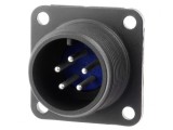 Conector circular 14S din aluminiu negru 97-3102A-14S-5P