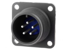 Conector circular 14S din aluminiu negru 97-3102A-14S-5P