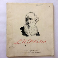 L. N. Tolstoi, Editura: Consiliul General Arlus An de aparitie: 1952