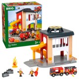 Set sectie de pompieri BRIO, 3+ ani