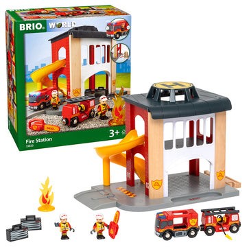 Set sectie de pompieri BRIO, 3+ ani foto