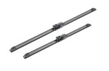 Stergator parbriz Bosch Aerotwin, cauciuc+grafit, plat, sofer/pasager, diverse lungimi (375-750mm), auto