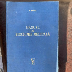 I. Manta Manual de Biochimie medicala (1945)