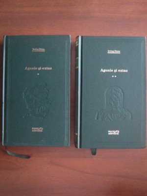 Irving Stone - Agonie si extaz 2 volume (2010, editie cartonata, usor uzata) foto