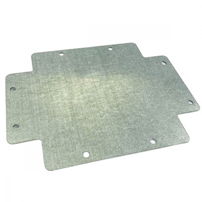 Placa de montaj pentru doza 240x190mm metalica contrapanou foto