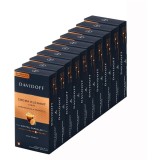 Set 10 x Capsule cafea Davidoff Caf&eacute; Crema Elegant Lungo, 100 capsule x 5.5g, Compatibil sistem Nespresso