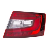 Stop spate lampa Skoda Octavia 3 (5e), 03.2017-09.2020, Liftback, partea Dreapta, High-LED; H21W+tip bec LED+P21W+PY21W; Omologare: ECE, Hella