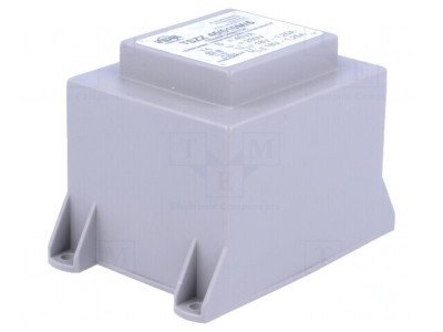 Transformator &amp;icirc;ncapsulat 45VA 230V 18V 1,25A PCB foto
