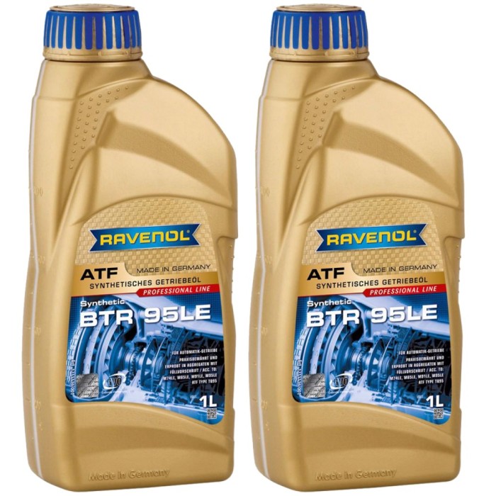 Pachet 2 litri ulei Ravenol ATF BTR 95LE pentru transmisie automata