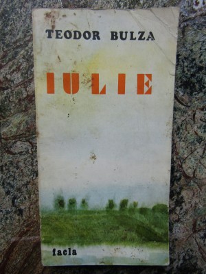 Iulie- Teodor Bulza foto