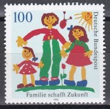 Germania 1992 - &bdquo;Viitorul familiei&rdquo;, MNH, Nestampilat