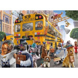 Puzzle Autobuzul Scolar Al Animalelor, 150 Piese, Ravensburger
