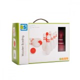 Cumpara ieftin Set bowling din lemn, BS Toys