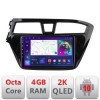 Navigatie HHyundai i20 2015-2018 C-517 Android Octa Core Ecran 2K QLED GPS 4G 4+32GB 360 KIT-517+EDT-E409-2K CarStore Technology