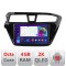 Navigatie HHyundai i20 2015-2018 C-517 Android Octa Core Ecran 2K QLED GPS 4G 4+32GB 360 KIT-517+EDT-E409-2K CarStore Technology