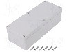 Carcasa policarbonat, 80mmx195mmx55mm, IP67, GAINTA - G229-IP67