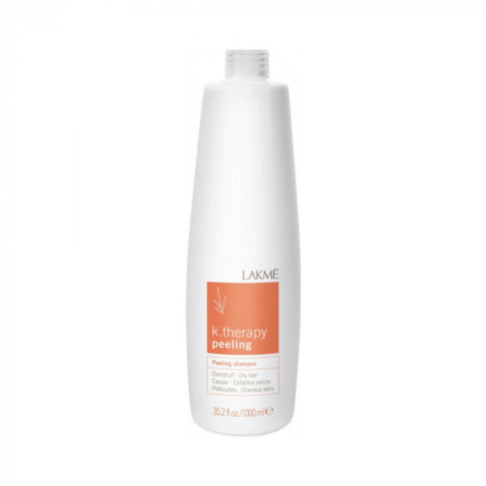 Sampon antimatreata pentru par uscat, Lakme K.Therapy, Peeling dry shampoo, 1000ml