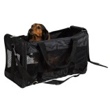 Geanta de transport caini ?i pisici Ryan, nailon - 26x27x47cm