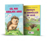 Cel mai curajos arici / Povesti cu animalute de casa (2 povesti intr-o singura carte) - Ann Katrin Heger