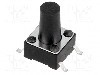 Microintrerupator 6x6mm, OFF-(ON), SPST-NO, NINIGI -