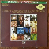 Vinil LP # Herbert von Karajan, Peter Tschaikowsky*, Berliner Philharmoniker &ndash; Sinfonie Nr.5 E-Moll Op.64 =Quadraphonic = (EX)