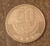C50 - Moneda foarte veche - Costa Rica - 50 colones - 2012, America Centrala si de Sud