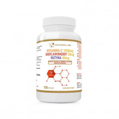 Progress Labs supliment alimentar vitamina C capsule 120 bucăți