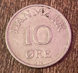 C50 - Moneda foarte veche - Danemarca - 10 ore - 1957