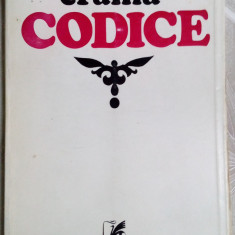 MIHAIL CRAMA: CODICE (VERSURI/editia princeps 1974/tiraj 600/dedicatie-autograf)