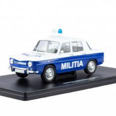 Macheta auto Dacia 1100 Militia1970 Editie Limitata 499 pcs, 1:24 Autosworld