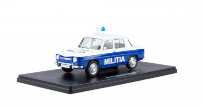 Macheta auto Dacia 1100 Militia1970 Editie Limitata 499 pcs, 1:24 Autosworld foto