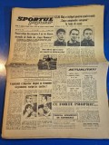 ziarul sportul popular 12 mai 1966 - CSM cluj pt a 4-a oara a castigat cupa camionilor europeni la tenis de masa