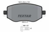 TEXTAR 2261001 Q+ set placute frana,frana disc