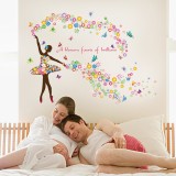 Sticker decorativ, A blossom faerie of brilliant, 120 cm, 127STK