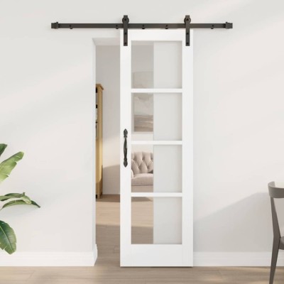 Ușa glisantă cu set de accesorii &amp;#039;ORKDAL&amp;#039;Alb 61x198.5 cm foto