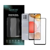 FOLIE STICLA Spacer pentru Samsung Galaxy A42, grosime 0.3mm, acoperire totala ecran, strat special anti-ulei si anti-amprenta, Tempered Glass, sticla