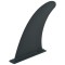 Gossi aripioara centru placa de sup, negru, 18,3 x 21,2 cm, plastic