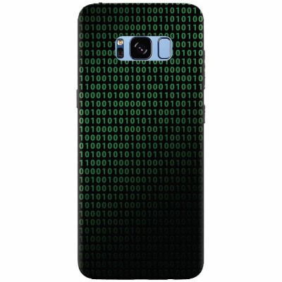Husa silicon pentru Samsung S8, Binary Code foto