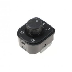 Buton reglare oglinzi Topautochei&reg; compatibil cu Jetta Golf MK5 MK6 Passat Tiguan GTI 2005-2012, functie rabatare