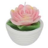 Lum&acirc;nare Decorativă Trandafir &icirc;n Ghiveci, &Oslash;7x6.5cm, CMCLASS